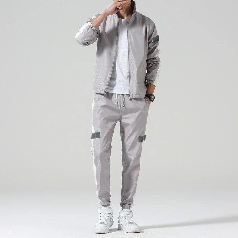 Reflective track suit CJDROPSHIPPING
