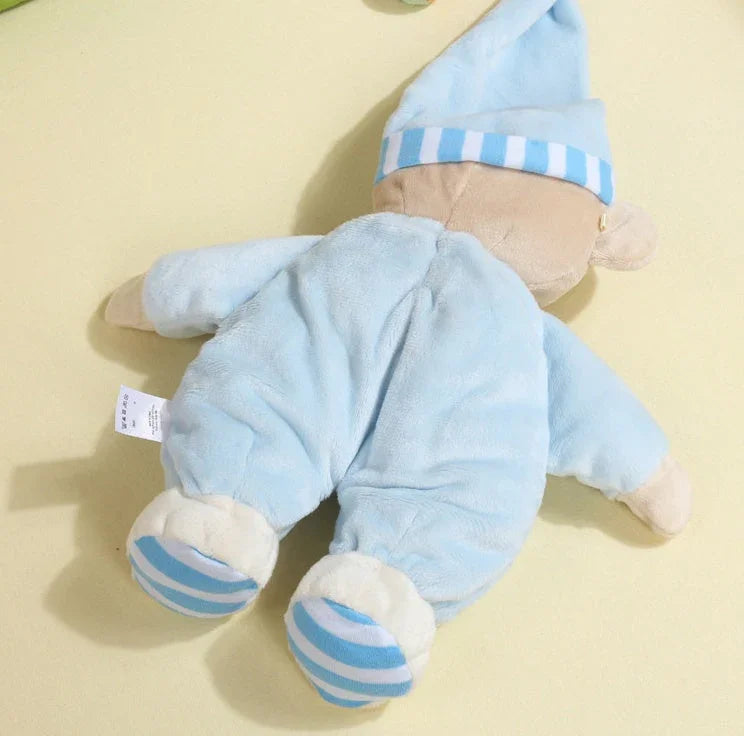 Children's plush dolls, infants, sleeping, soothing teddy bears, cartoon animal dolls CJDROPSHIPPING