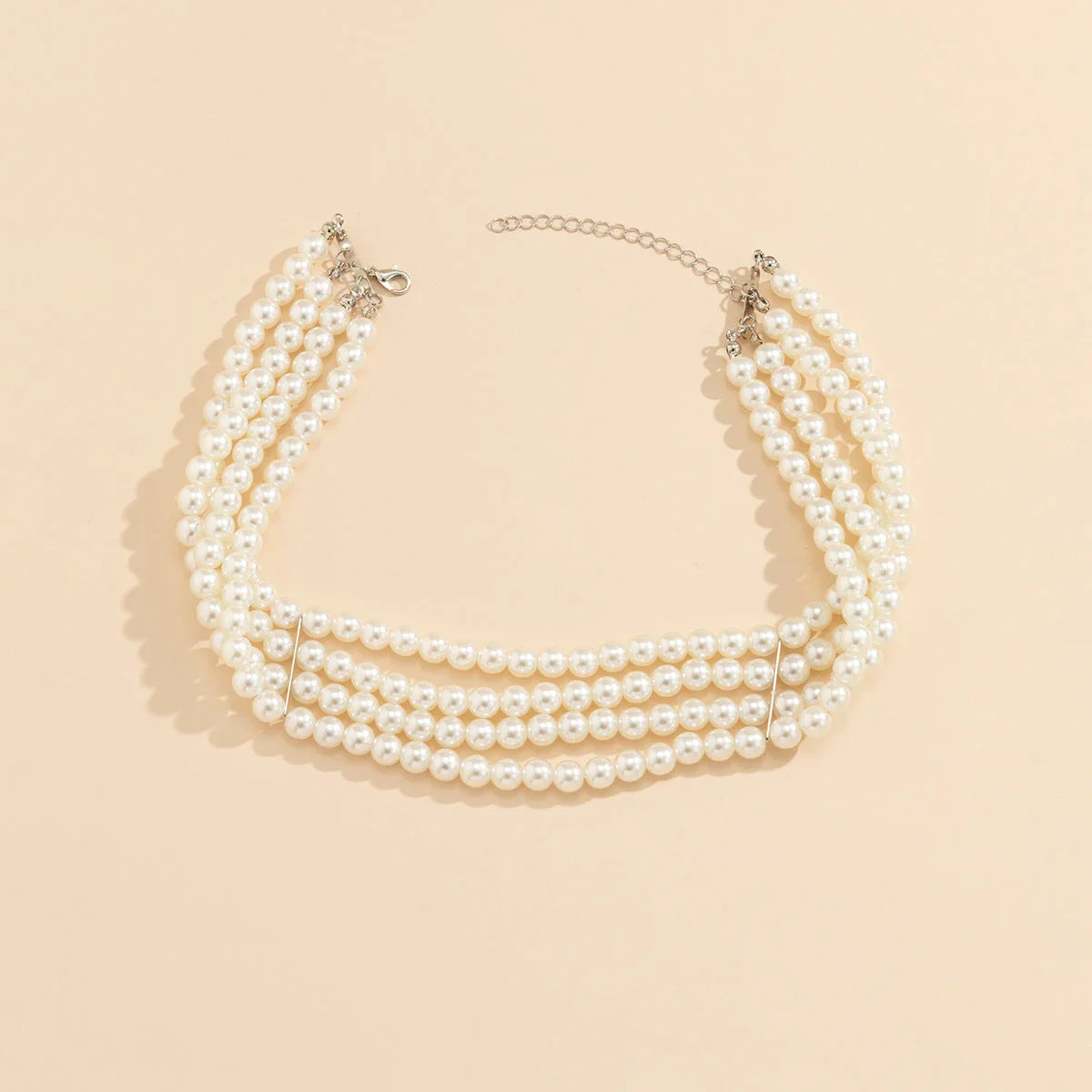 Popular Necklaces Handmade Multi layer Pearl Necklaces Neck Accessories Female Choker eprolo