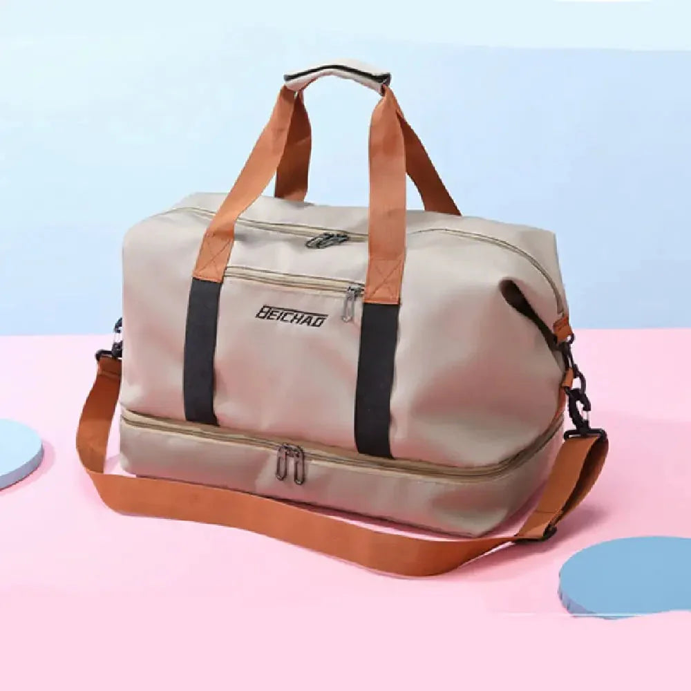 Lightweight Sports Gym Bag for Dry and Wet Items ZENDROP