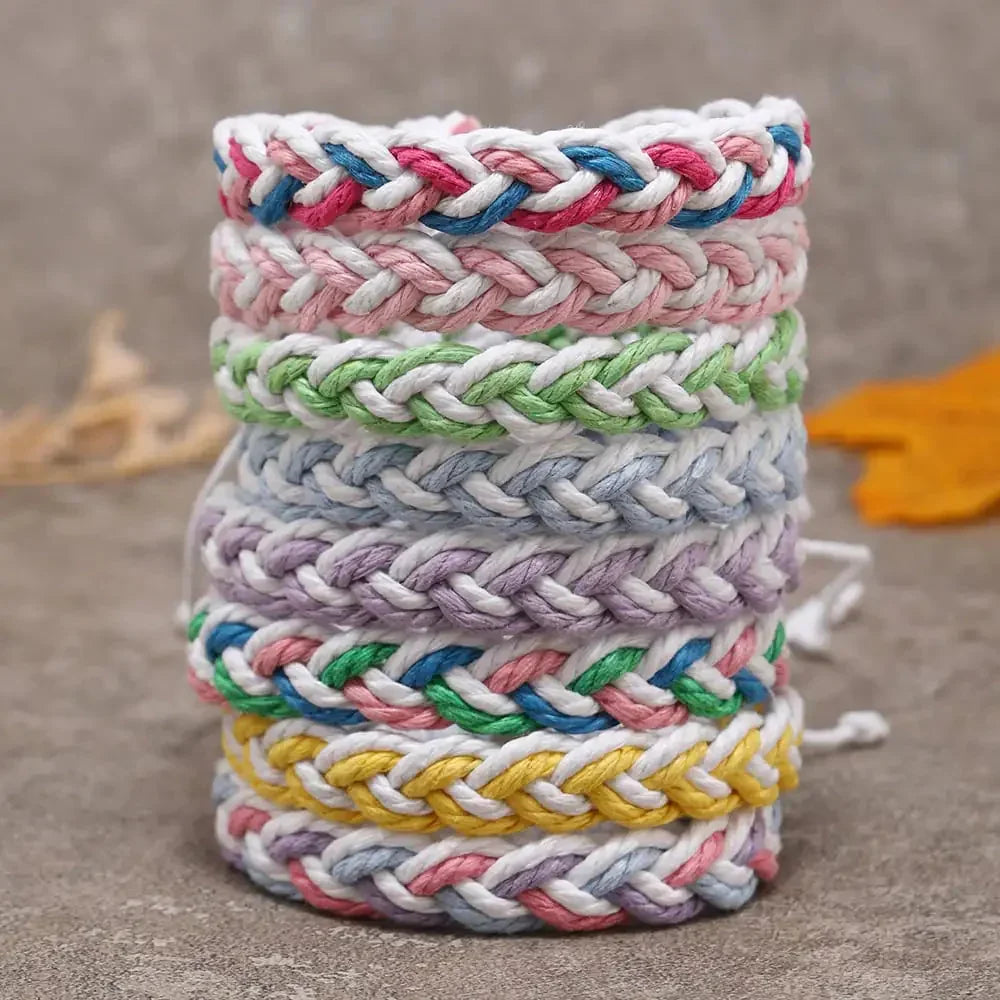 Artisan Wave Cotton Bracelet ZENDROP