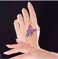 Waterproof 3D Butterfly Flower Temporary Tattoo Stickers ZENDROP