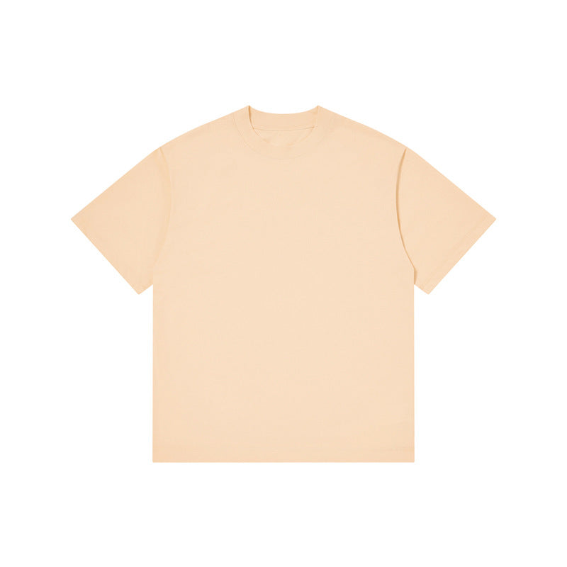 Ice cotton sunscreen cool t-shirt men's solid color breathable casual summer short-sleeved clothes