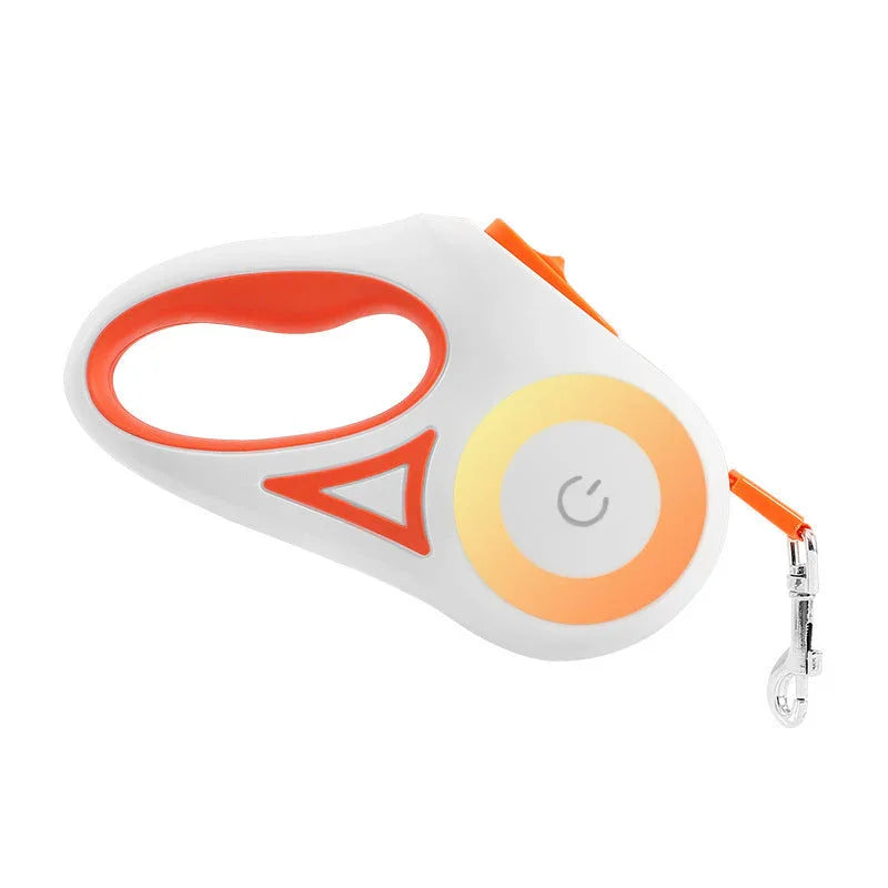 Dog Leash Retractable Leash And Dog Collar Spotlight Automatic Pet Dog Cat Traction Rope For Small Medium Dogs Pet Product CJDROPSHIPPING