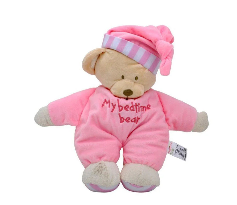 Children's plush dolls, infants, sleeping, soothing teddy bears, cartoon animal dolls CJDROPSHIPPING