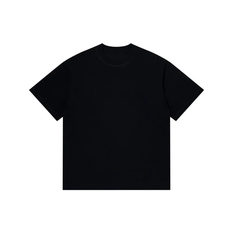 Ice cotton sunscreen cool t-shirt men's solid color breathable casual summer short-sleeved clothes