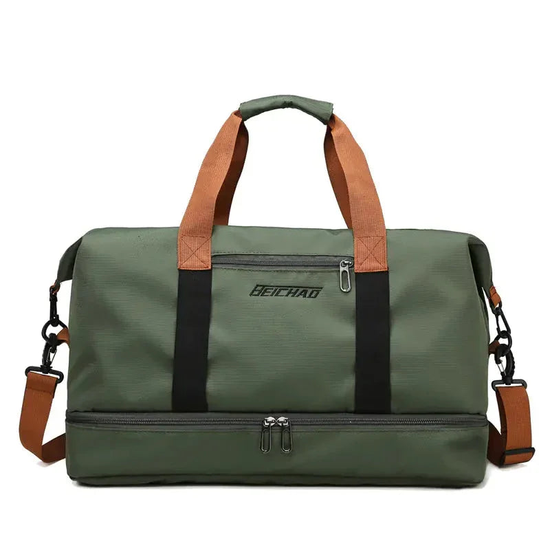 Lightweight Sports Gym Bag for Dry and Wet Items ZENDROP