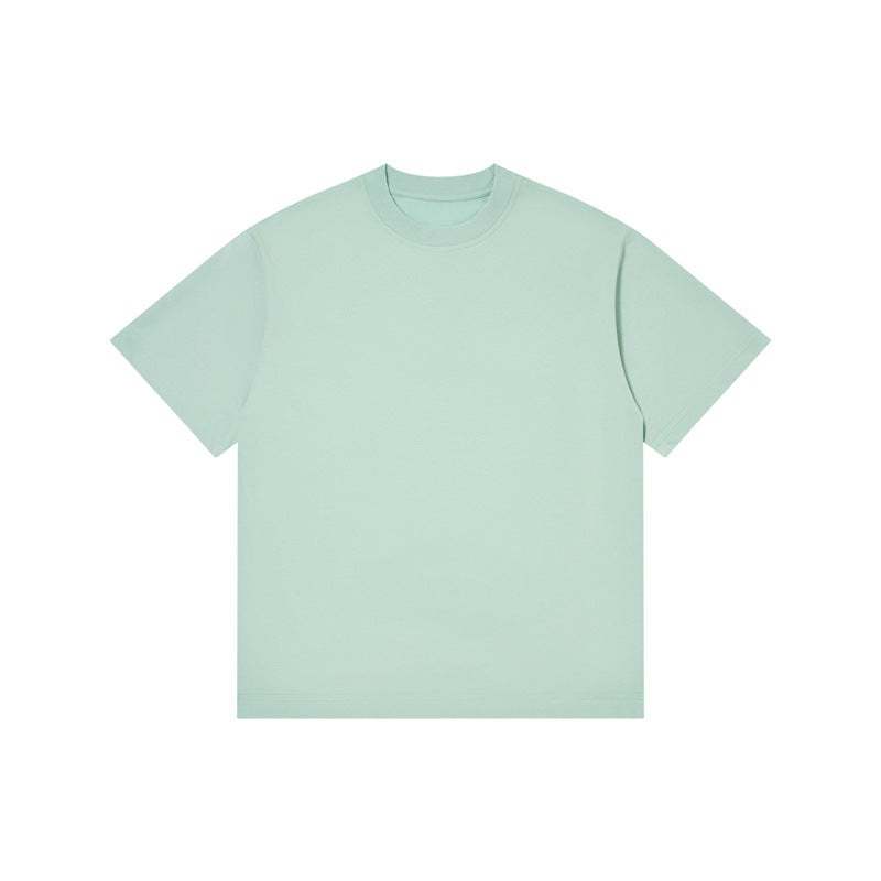 Ice cotton sunscreen cool t-shirt men's solid color breathable casual summer short-sleeved clothes