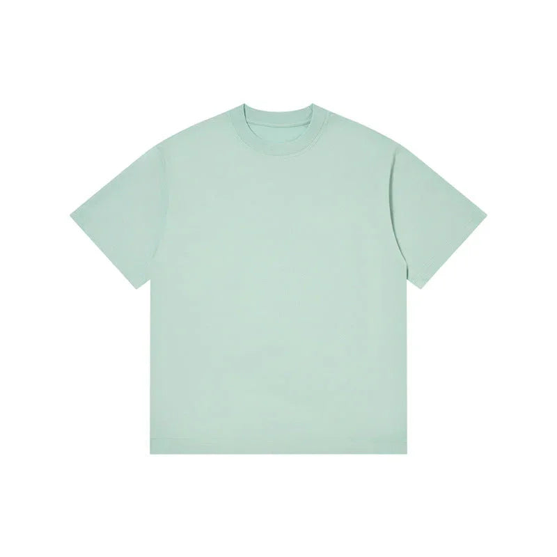 Ice cotton sunscreen cool t-shirt men's solid color breathable casual summer short-sleeved clothes