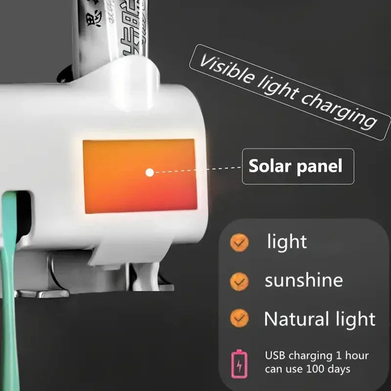 Toothbrush UV Sterilizer with Wall Mounted Holder (1pc) ZENDROP