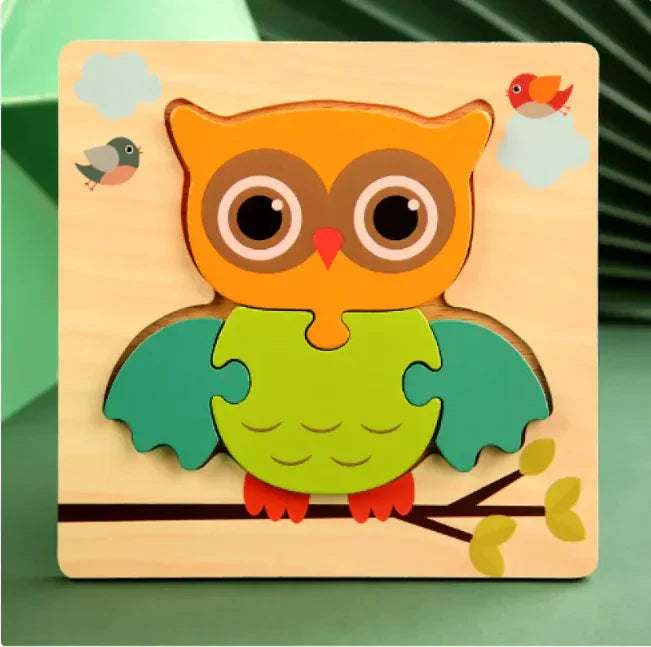 Woodland Creature 3D Puzzle Kit ZENDROP