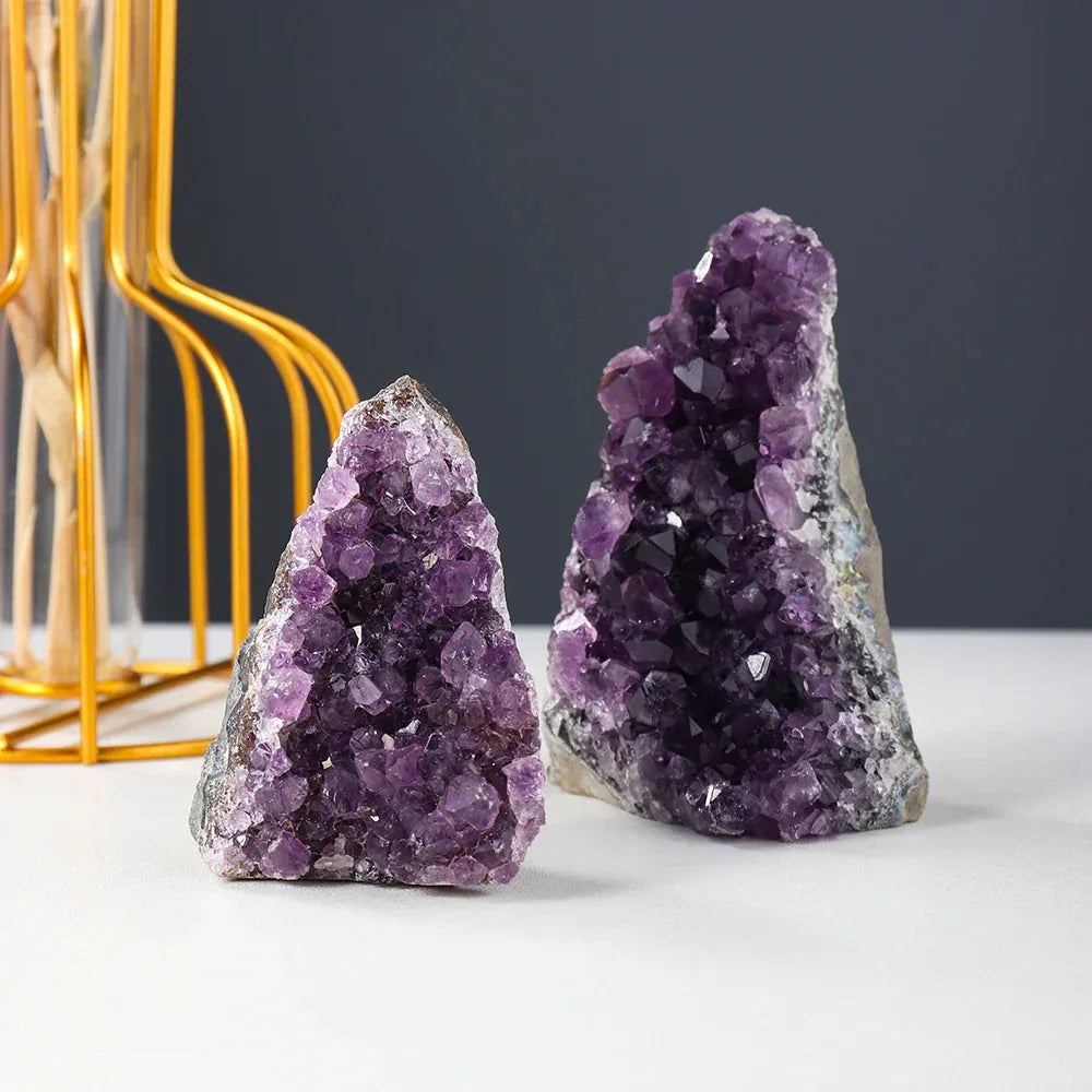 Natural Amethyst Cluster Decoration ZENDROP