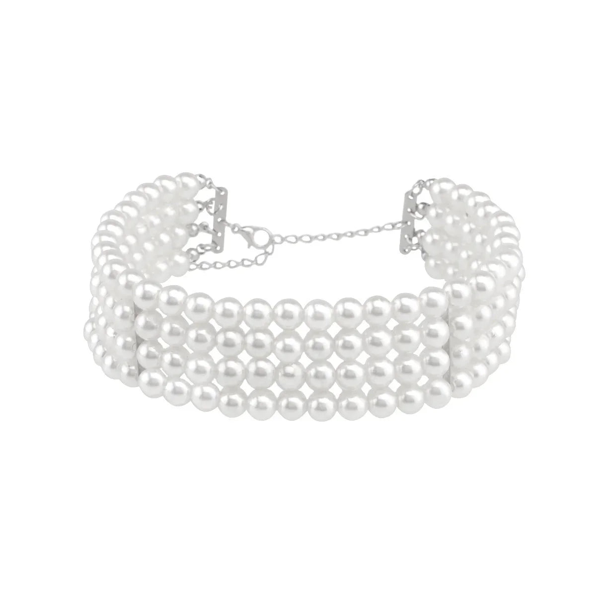 Popular Necklaces Handmade Multi layer Pearl Necklaces Neck Accessories Female Choker eprolo