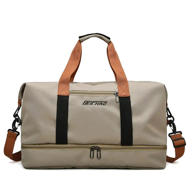 Lightweight Sports Gym Bag for Dry and Wet Items ZENDROP