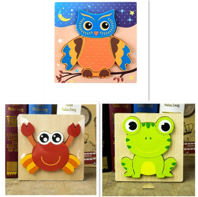 Woodland Creature 3D Puzzle Kit ZENDROP