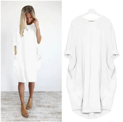 WOLFF Casual Comfort Long-Sleeve Dress ZENDROP