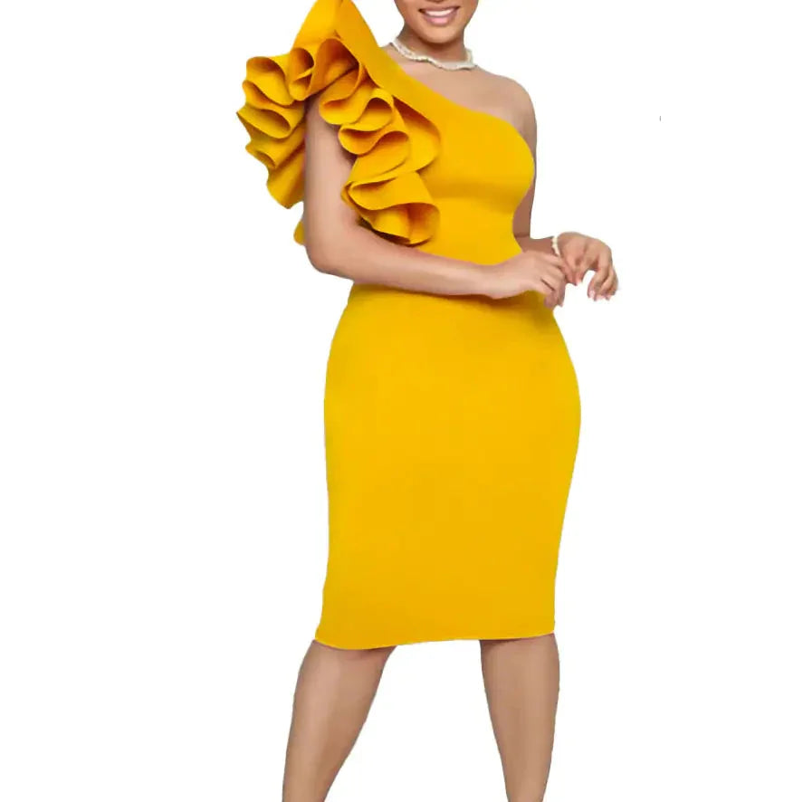 Elegant Sheer Bodycon Dress for Women - Office Wear zendrop
