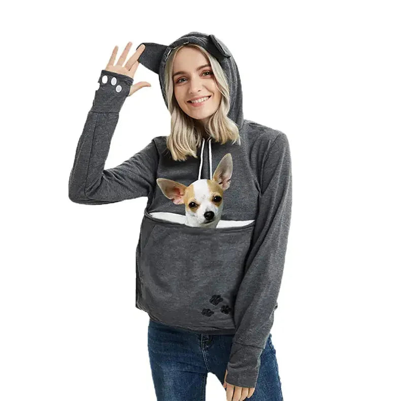 Pet-friendly Hooded Sweatshirt for Dogs and Cats lovers ZENDROP