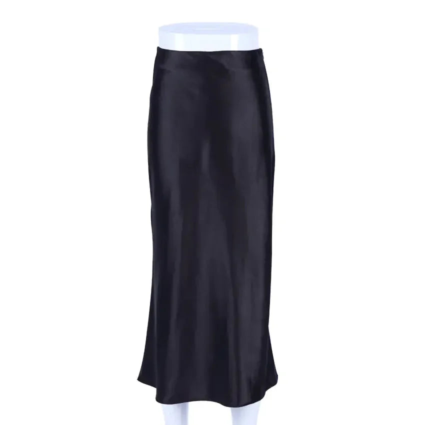 High-Waist A-Line Skirt ZENDROP