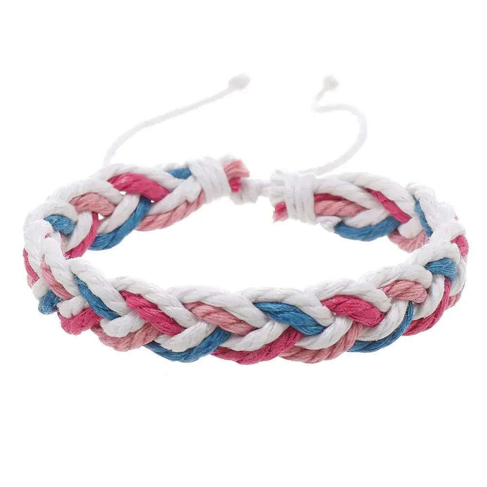 Artisan Wave Cotton Bracelet ZENDROP