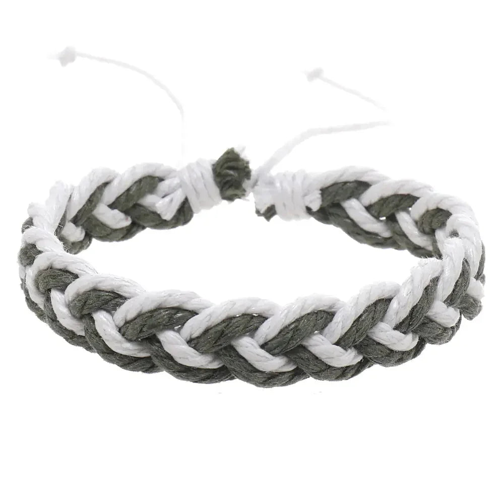 Artisan Wave Cotton Bracelet ZENDROP