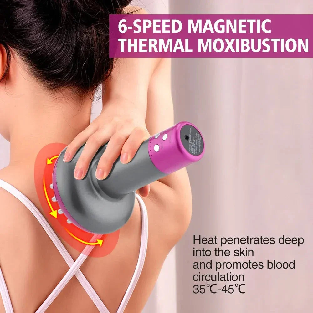 EMS Heat Therapy Guasha Massager ZENDROP