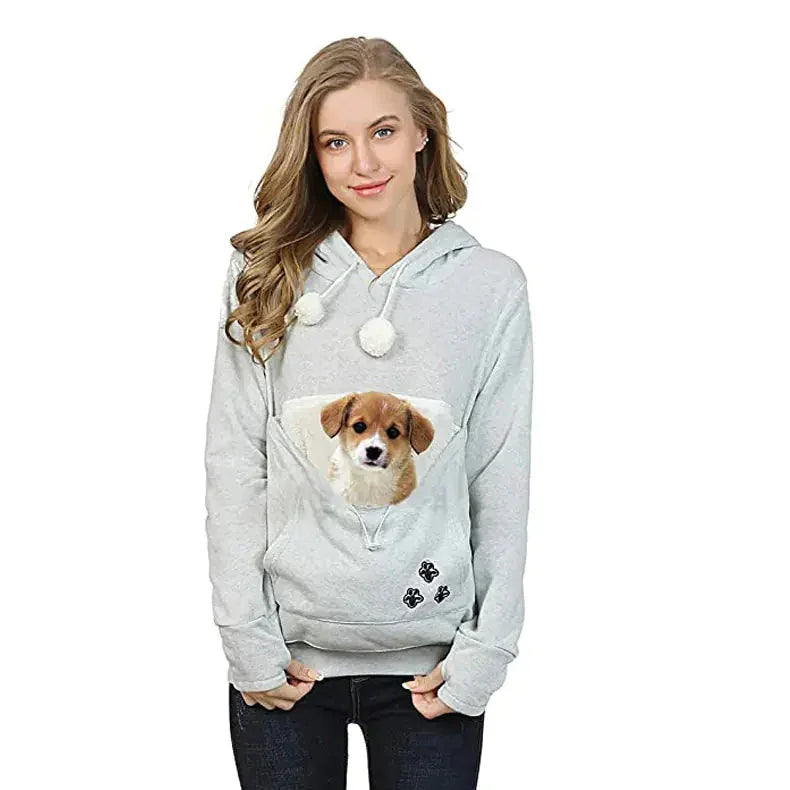 Pet-friendly Hooded Sweatshirt for Dogs and Cats lovers ZENDROP