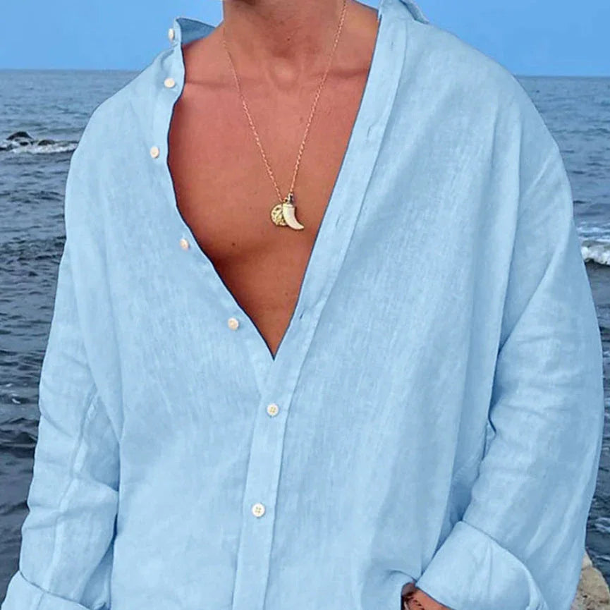 Men's Outdoor Daily Shirts, Holiday Streetwear, Basic Casual CJDROPSHIPPING