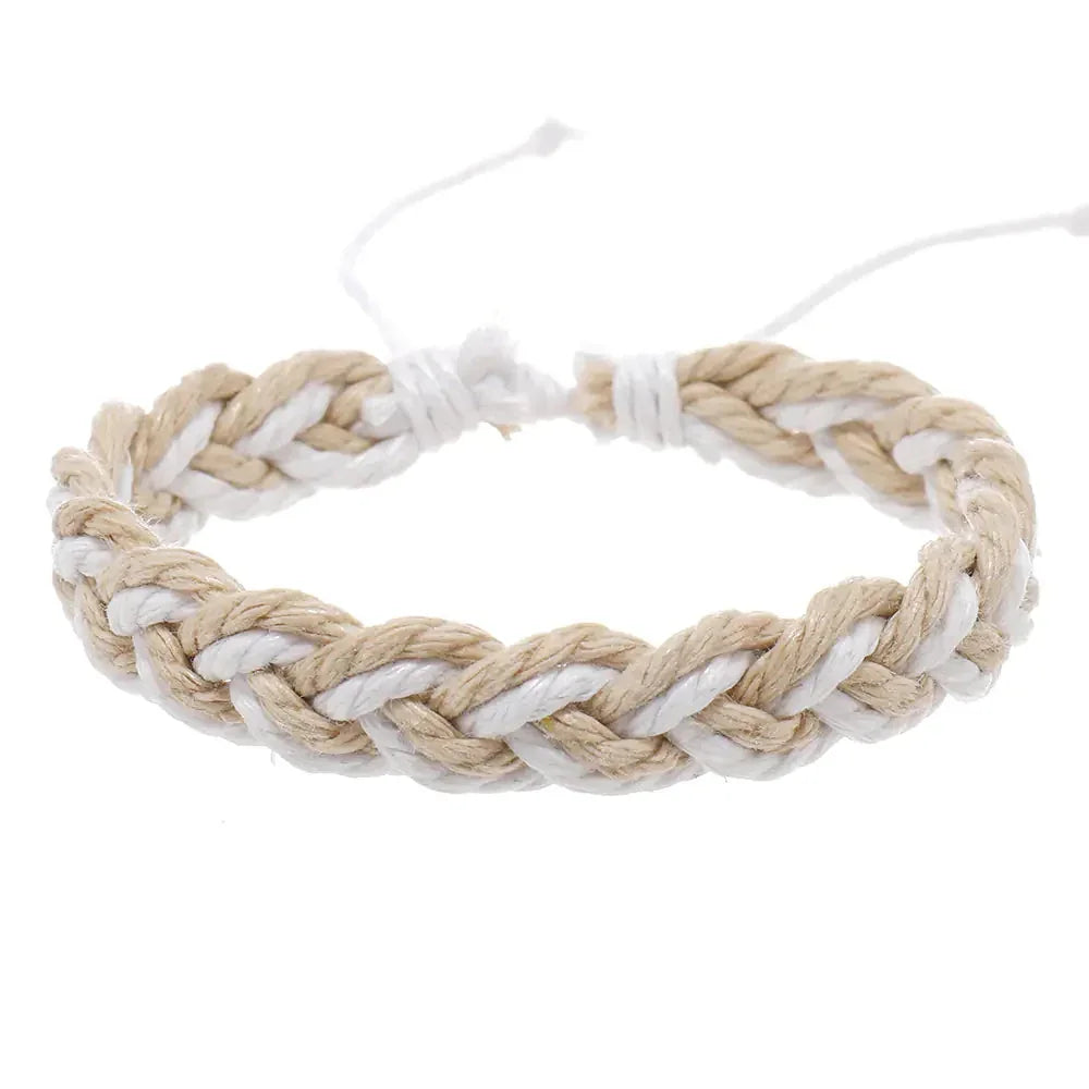 Artisan Wave Cotton Bracelet ZENDROP