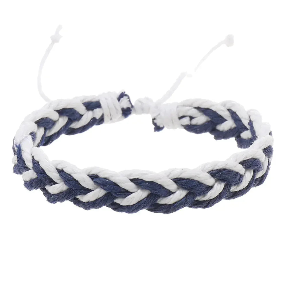 Artisan Wave Cotton Bracelet ZENDROP