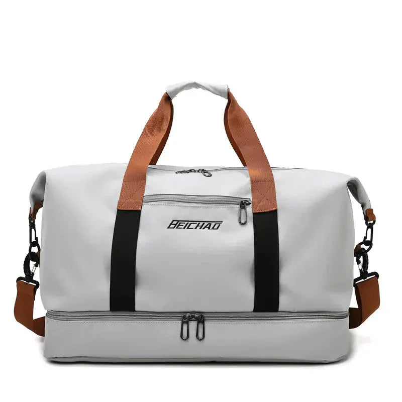 Lightweight Sports Gym Bag for Dry and Wet Items ZENDROP