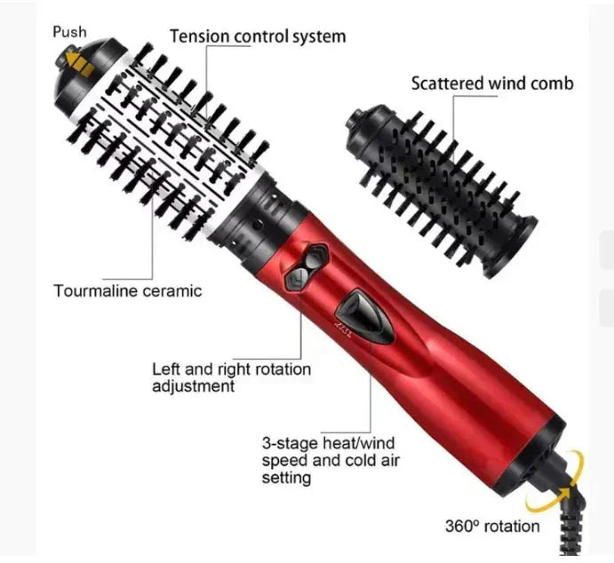 3-in-1 Rotating Hot Air Styler and Dryer ZENDROP