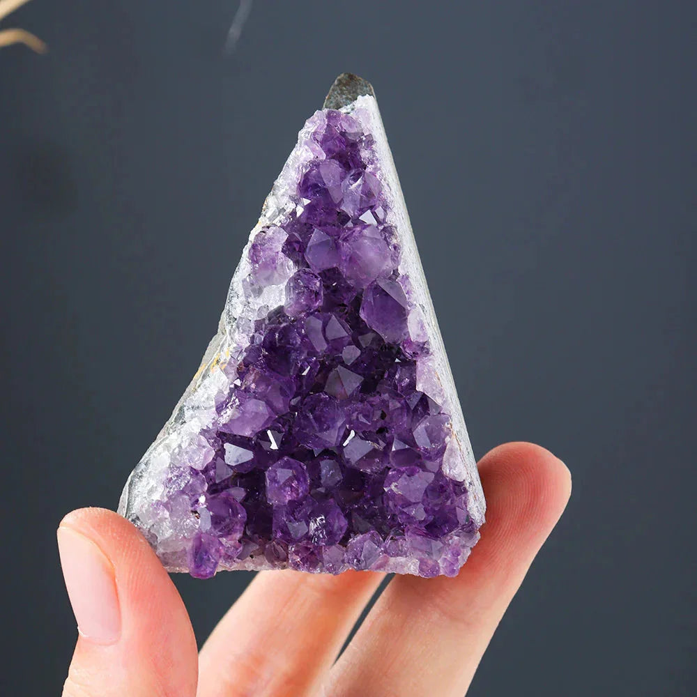 Natural Amethyst Cluster Decoration ZENDROP