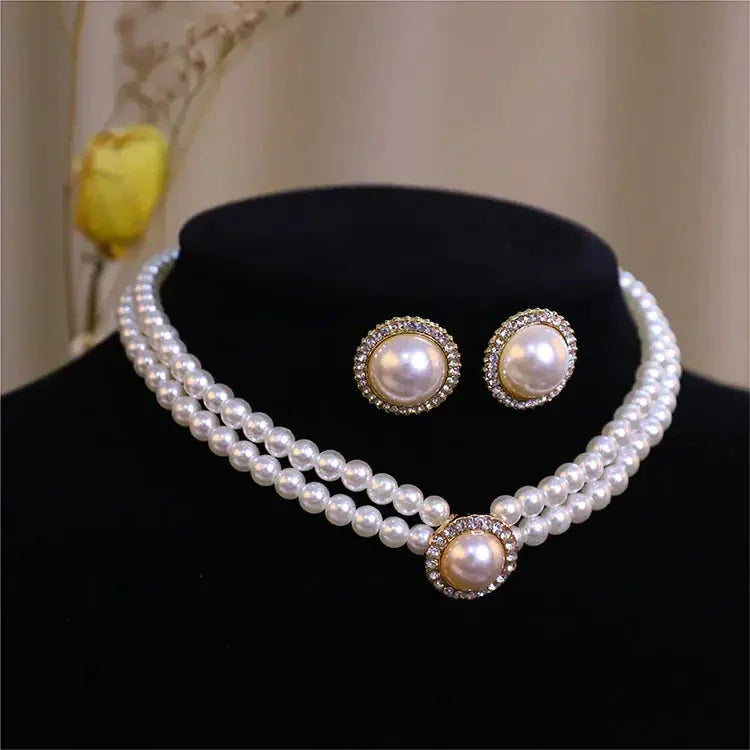 Chic French Bridal Pearl Set ZENDROP