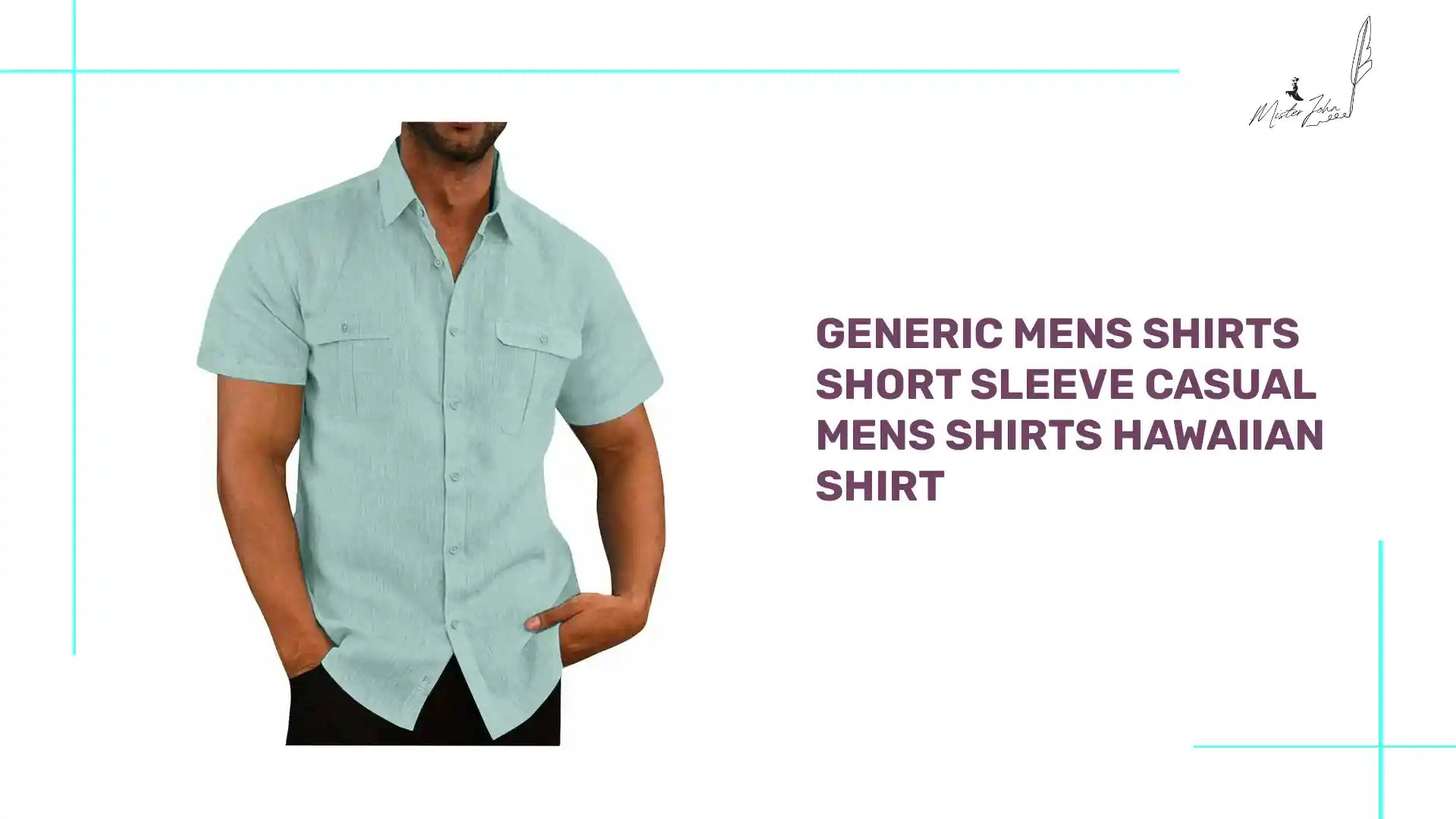 generic Mens Shirts Short Sleeve Casual Mens Shirts Hawaiian Shirt by@Outfy