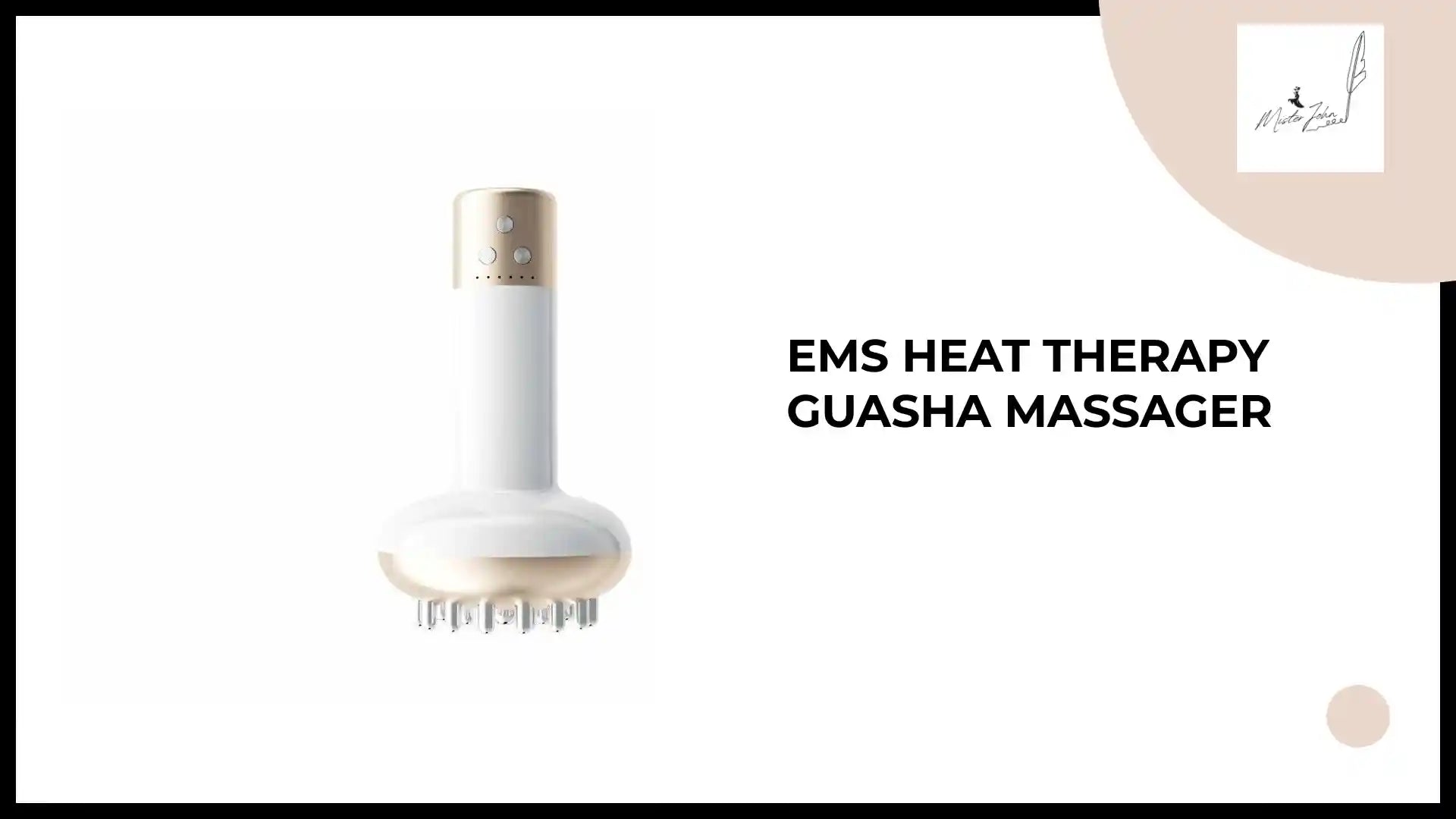 EMS Heat Therapy Guasha Massager by@Outfy