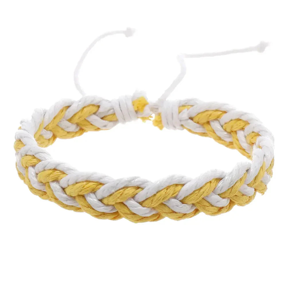 Artisan Wave Cotton Bracelet ZENDROP