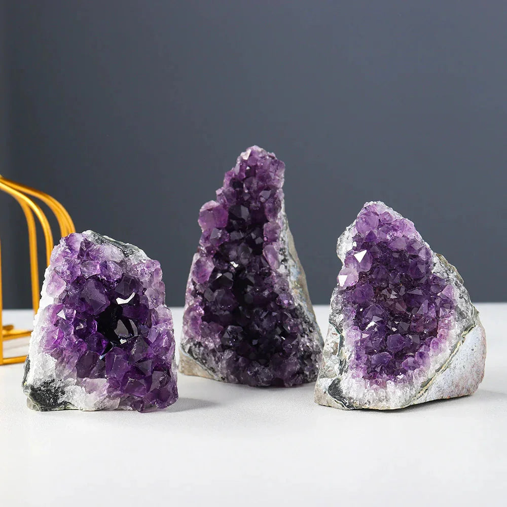 Natural Amethyst Cluster Decoration ZENDROP