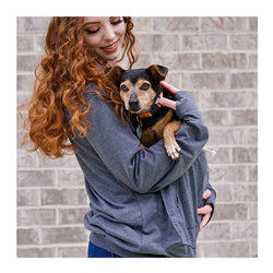 Pet-friendly Hooded Sweatshirt for Dogs and Cats lovers