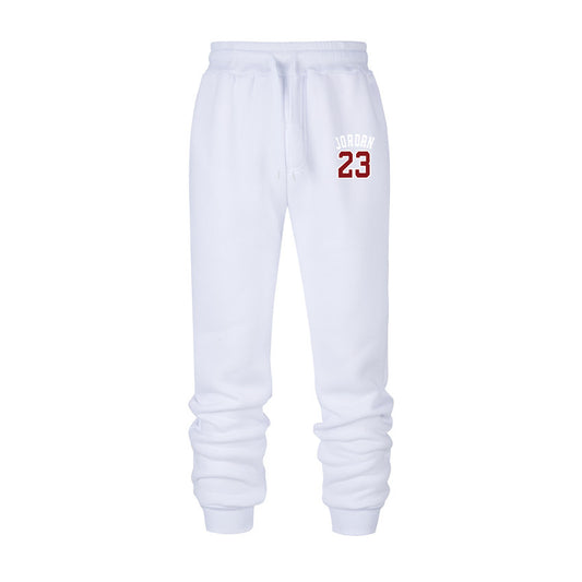 Printed trousers track pants