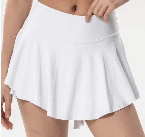 Pleated Mesh Skirt for Summer Wear