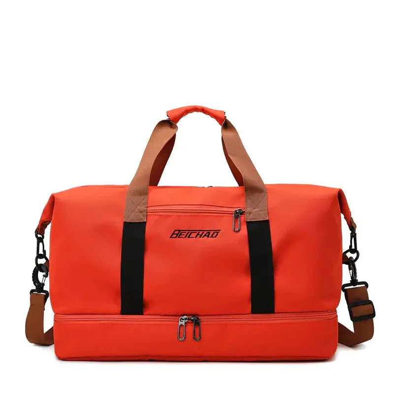 Lightweight Sports Gym Bag for Dry and Wet Items ZENDROP