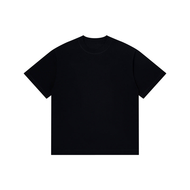 Ice cotton sunscreen cool t-shirt men's solid color breathable casual summer short-sleeved clothes