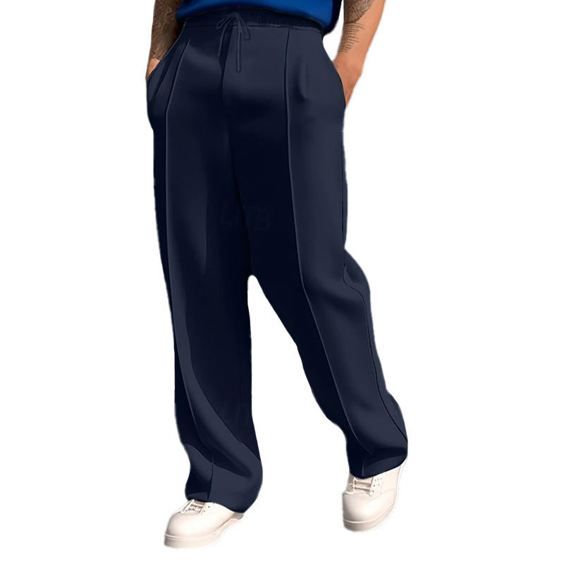 Men's Casual Drawstring Loose Track Pants