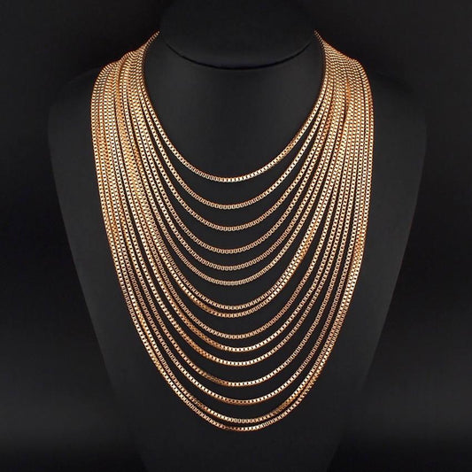 UKEN Female Multi Layers Gold Color Chain Necklaces Fashion Pendants Statement Necklaces Women Dress Accessories Collares eprolo