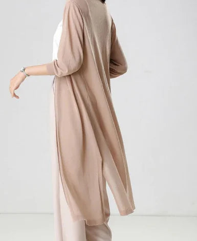 WOLFF Lightweight Long Cardigan for Women (One Piece)