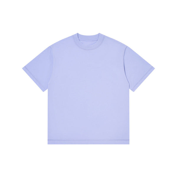 Ice cotton sunscreen cool t-shirt men's solid color breathable casual summer short-sleeved clothes