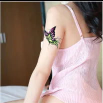 Waterproof 3D Butterfly Flower Temporary Tattoo Stickers