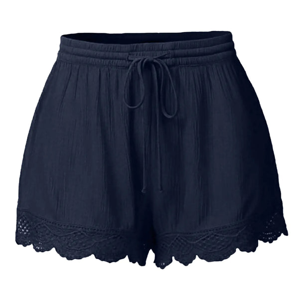 Shorts for Women with Pockets Summer Casual Loose Fit Resort Wear Beach Shorts Trendy 2025 Elastic Waist Shorts Clothes