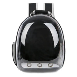 Transparent Pet Backpack for Cats and Small Dogs